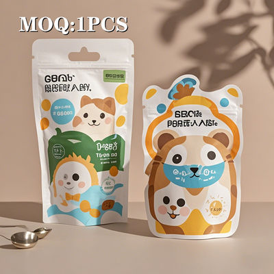 كيس زيبور مايلار متين للعشب الخبيث مع تصميم القطع المقطوع