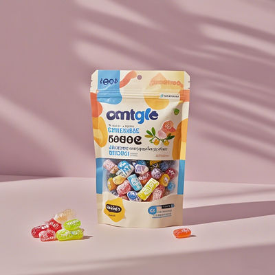 صديقة للبيئة قابلة لإعادة التدوير ثلاثي الجانب الختم الحقيبة البلاستيكية حقيبة سحب إعادة تدوير أكياس مايلار