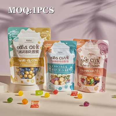 أكياس بلاستيكية قابلة لإعادة التدوير لسهولة فتح وإعادة ختم عبوات الأغذية