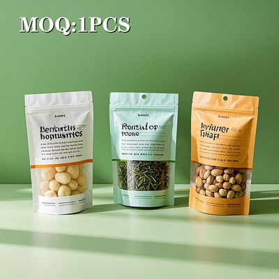 طباعة مخصصة لامعة مضادة للرائحة الصف الغذائي الحلوى المطاطية الصغيرة التعبئة البلاستيكية كيس مايلر مع قفل زيب