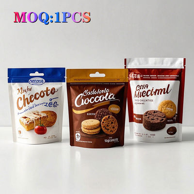 حقائب مايلر المقاومة للروائح 100mg 250g 500g رقائق وجبات خفيفة أكلة قابلة للأكل