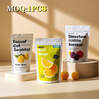 بطاقة ألومنيوم متطابقة مخصصة كيس للوجبات الخفيفة الشاي الشوكولاته والقهوة مع التصميم الحر