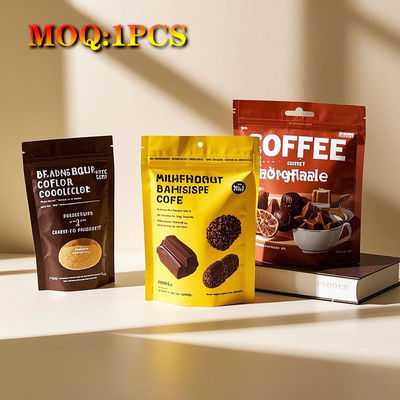 طباعة مخصصة 500g 1kg 5kg 10kg بروتين مصل اللبن مسحوق الشوكولاتة الوجبات الخفيفة حقيبة العلكة الوقوف الحقيبة الغذائية التعبئة