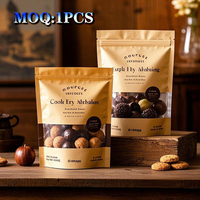 أكياس غوسيت من طراز الغذاء مع طبعات مخصصة لحماية الرطوبة