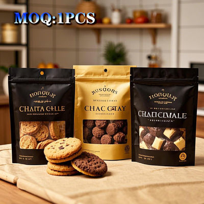 أكياس التغليف المستدامة مع طبعات مخصصة لسلامة الأغذية