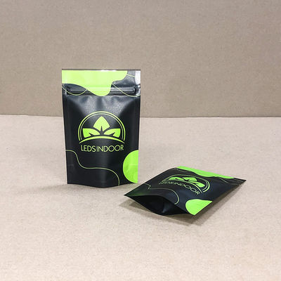 التعبئة المرنة مع سحاب مقاوم للأطفال للطب الأعشاب الأدوية والمكملات الغذائية