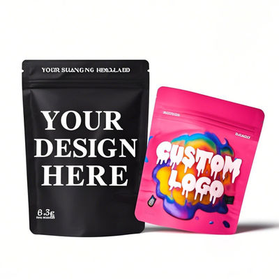 كيس أقوى قابلة لإعادة إغلاق واقفة عازلة للانسكاب عبوات الغذاء الأحجام المخصصة