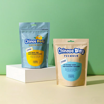 Flat Bottom Zipper Bags Child - Resistant Hermetic For Confectionery Direct