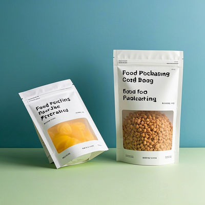 أكياس التعبئة الغذائية المتعددة الطبقات الممتازة متوافقة مع FDA الأحجام المخصصة الطباعة للوجبات الخفيفة / القهوة / الأطعمة الجافة