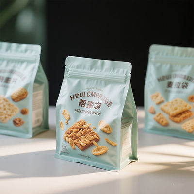 حقيبة من الورق المصرح بها من قبل إدارة الغذاء والعقاقير مع صمام إزالة الغازات