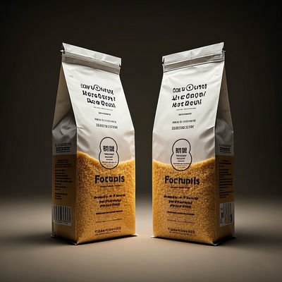 قفل زيب قابل لإعادة الإغلاق + كيس التعبئة والتغليف الغذائي قابل لإعادة التدوير نموذج الأعمال الصافي للنفايات