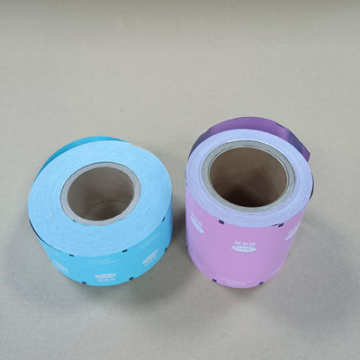 فيلم تغليف طباعة ملونة مطبوعة حسب الطلب - 8 طبقات من الفيلم المطلي لأكياس الكيس الوقوف