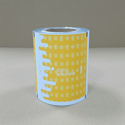 الصف الغذائي متعدد الطبقات PET/AL/PE مسحوق تغليف لفة فيلم أحجام مخصصة مقاومة للرطوبة ومعتمدة من قبل ISO للقهوة / مسحوق الحليب / المنظفات