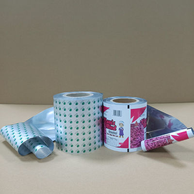 500 ملم × 4800 م لمواد الغذاء الآلية التعبئة والتغليف التجميلي الفيلم الجامبو رول مضاد للستاتيكية معتمدة ISO9001