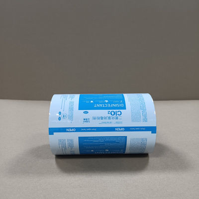 الفيلم الشفاف المطبوع مسبقًا 8-Color Pantone & GS1 الامتثال للشفرة الشريطية