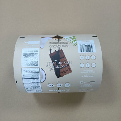 فيلم التعبئة والتغليف للكريات مصنع التوريد المباشر للفيلم المركب للفيلم PE الصف الغذائي مع طبقة الألومنيوم عالية الشفافية