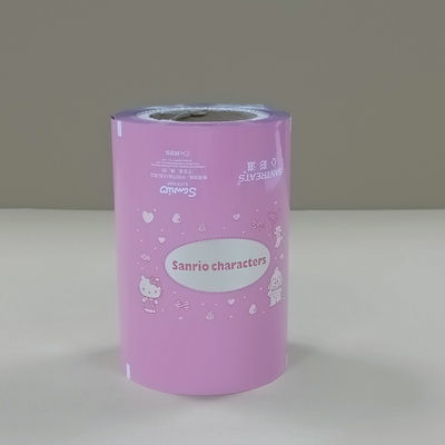 طباعة ملونة صديقة للبيئة لفيلم التعبئة والتغليف التصميم النابض بالحياة معتمد من قبل إدارة الغذاء والعقاقير