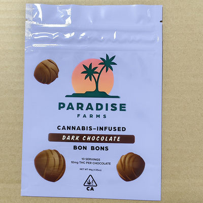 أكياس التعبئة المطبوعة المعدلة لإعادة الاستخدام للوجبات الخفيفة والقهوة