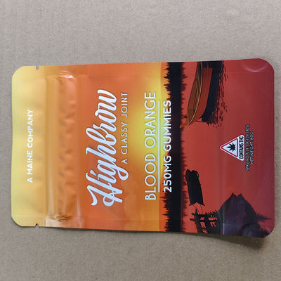 حقيبة مضادة للأطفال التعبئة المركبة البلاستيكية عالية الأمان لصناعة الأدوية و CBD و مصنع الأغذية مباشرة ، MOQ منخفضة