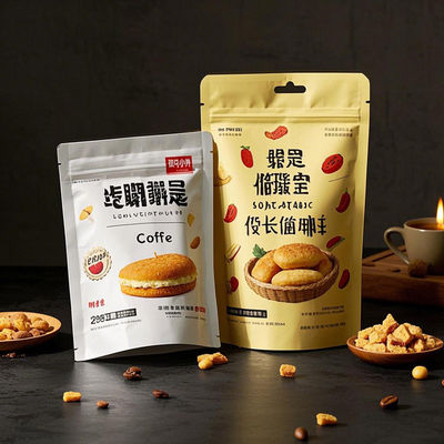 مقاومة للرطوبة مدة طويلة المجمد الحاجز العالي أكياس التغليف الغذائي الدعم المخصص