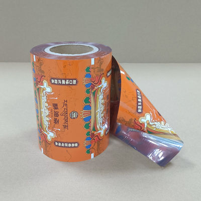 مادة جديدة للفيلم المتحرك للوجبات الخفيفة / المعكرونة الشكل العمودي ملء آلة الختم