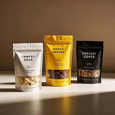 طباعة رقمية عالية الجودة جاهزة للمنتجات الرطبة أو الجافة أو المجمدة أكياس الوقوف