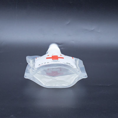 كيس تغليف آمن قابل لإعادة الإغلاق ومضاد للتسرب بتقنية الإغلاق الثلاثي بألوان CMYK Pantone