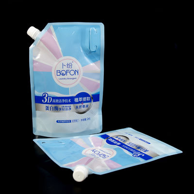 1 لتر غسالة زاوية فوهة كيس بي تي إيه AL PE المصفوفة عديم التسرب فوهة واسعة