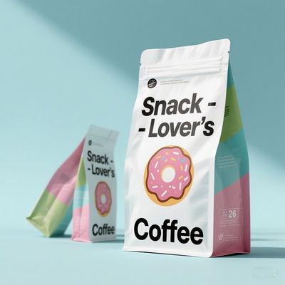 أكياس Mylar متعددة الطبقات لتخزين الطعام مع امتصاصات الأكسجين.