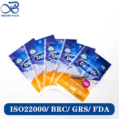 حقيبة غطاء ثلاثية الأطراف ذات مقياس رقيق مع طباعة العلامة التجارية المخصصة وتصميم ثقب معلق.