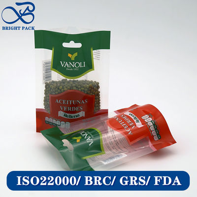 أكياس تغليف طعام بلاستيكية شفافة قابلة لإعادة التدوير طباعة شعار مخصص مبيعات مباشرة من المصنع.