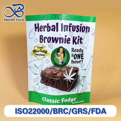 أكياس قائمة خفيفة الوزن ودائمة للتعبئة الغذائية مع مواد جودة الغذاء والطباعة قابلة للتخصيص.