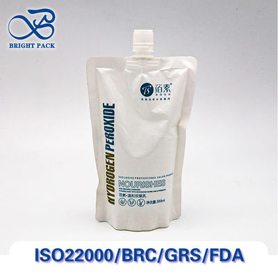 أكياس البوق المقاومة للتسرب لمنتجات العناية بالبشرة تغليف يحتوي على طباعة قابلة للتخصيص والمواد وأحجام الفوهات.