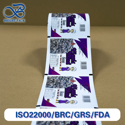 فيلم لفائف تغليف الحبيبات المثبطة للتآكل مع طباعة مخصصة لتغليف عوامل التنظيف الحساسة للرطوبة