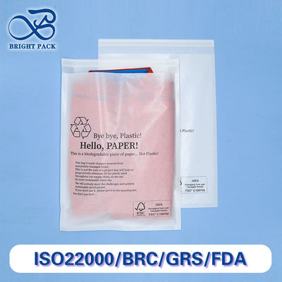 أكياس زجاجية قابلة للتحلل البيولوجي مع طباعة الشعار