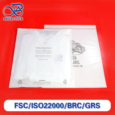 5x7 كيس زجاجي خال من الأحماض كرافت أكياس السيلوفان قابلة للتحلل الحيوي قميص ملابس التعبئة