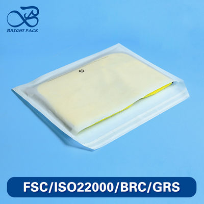 صديقة للبيئة 100% كيس الورق الشفاف للقميص والجوارب