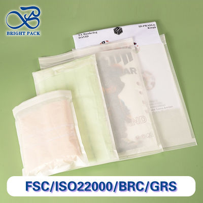 الأكياس الصديقة للبيئة الشفافة الشفافة الشفافة الشفافية المطبوعة بالشاشة