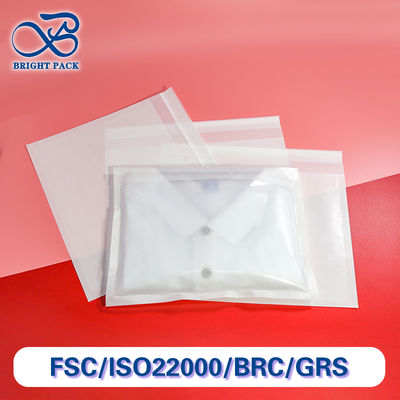 أكياس ورقية قابلة للتحلل البيولوجي للبيئة للأقمصان ذات الشفافية الجيدة أو شبه الشفافة