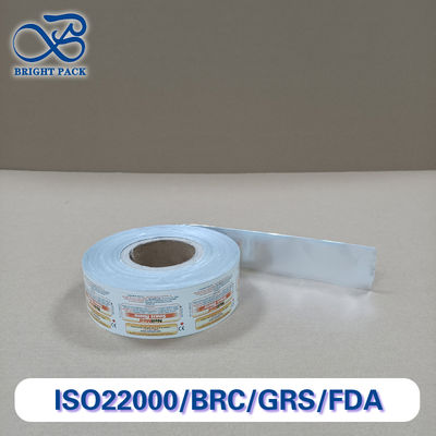 ورق صديق للبيئة / فيلم PE مقاوم للماء ويمكن إعادة تدويره البقالة الغذائية الصناعية التعبئة والتغليف المخصصة SGS معتمدة
