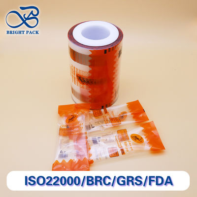 لون مخصص لفيلم الملفات المطبوعة الشفافة الصديقة للبيئة للتعبئة الغذائية المستدامة