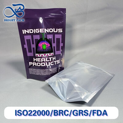 كيس بسحاب قائم شفاف - اعرض جودة المنتج وابني الثقة