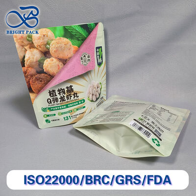 كيس قائم معتمد بدرجة الغذاء