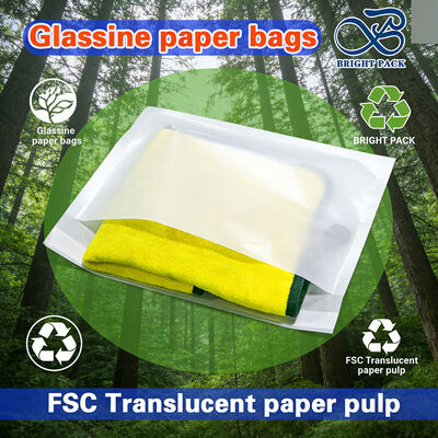 شعار مخصص كيس الورق الزجاجي الملابس الملحومة الملابس كيس الزجاجي كيس التعبئة الورقية الشفافة كيس للتغليف لملابس القميص